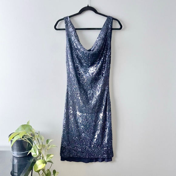 VINTAGE EVENING DRESS - Picture 1 of 3